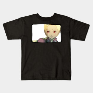 Gravity Rush - Kat Worried Military Portrait Kids T-Shirt